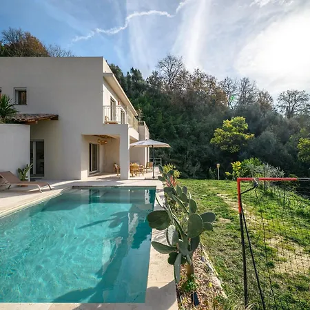 La Des Sources - Piscine - Climatisation Menton