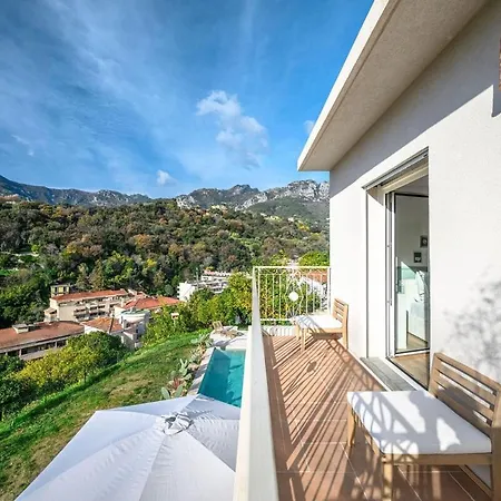 Villa La Des Sources Piscine Clim Terrasse Menton