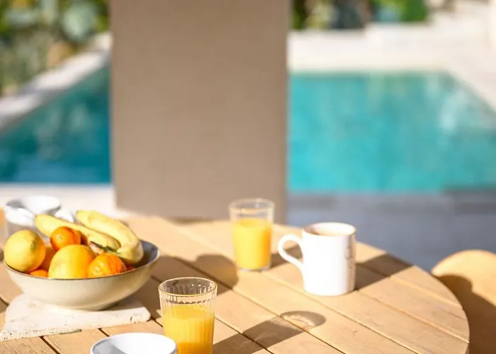 빌라 La Des Sources - Piscine - Climatisation