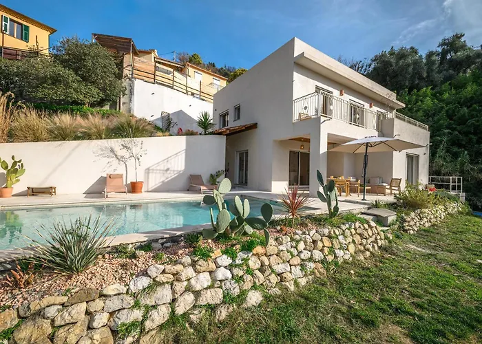 La Des Sources - Piscine - Clim - Terrasse Menton